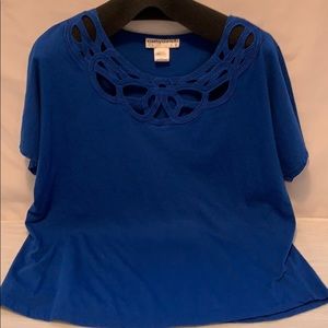 Cathy Daniels Royal Blue Blouse